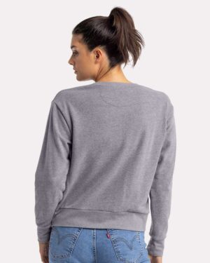 Next Level Women's Laguna Sueded Crewneck Sweatshirt - Image 15