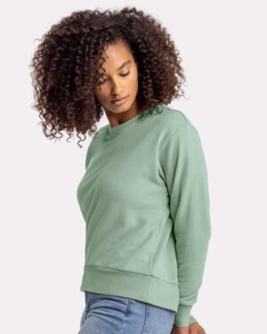 Next Level Women's Laguna Sueded Crewneck Sweatshirt - Image 29