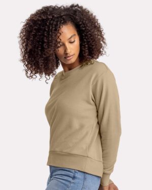 Next Level Women's Laguna Sueded Crewneck Sweatshirt - Image 34