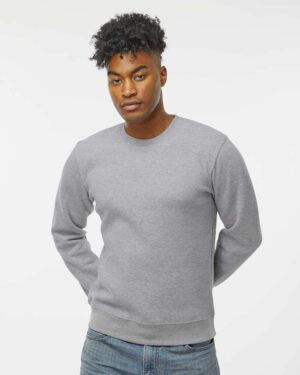 J. America Unisex BTB Fleece Crewneck Sweatshirt - Image 34