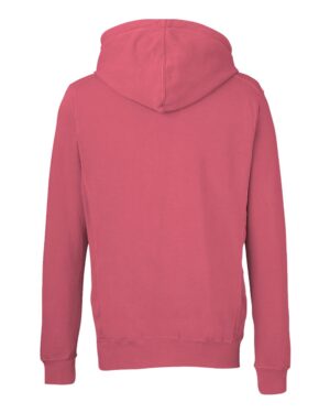 J. America Unisex Pigment-Dyed Fleece Hooded Sweatshirt - Image 8