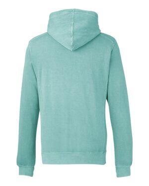 J. America Unisex Pigment-Dyed Fleece Hooded Sweatshirt - Image 12