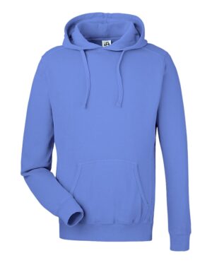 J. America Unisex Pigment-Dyed Fleece Hooded Sweatshirt - Image 15
