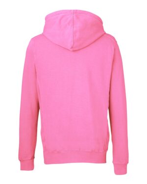 J. America Unisex Pigment-Dyed Fleece Hooded Sweatshirt - Image 14