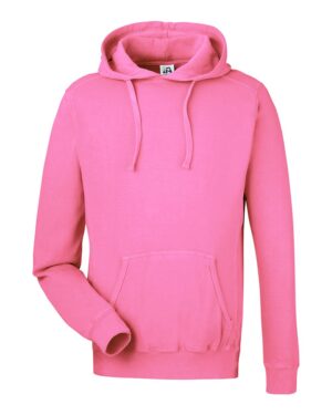 J. America Unisex Pigment-Dyed Fleece Hooded Sweatshirt - Image 13