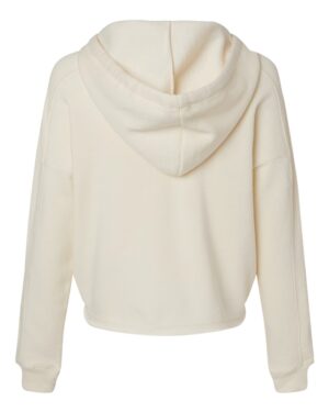 MV Sport Women's Angel Fleece Crop Hooded Sweatshirt - Image 8