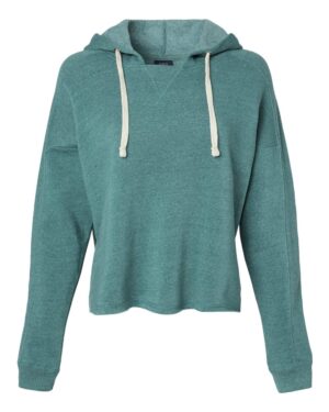 MV Sport Women's Angel Fleece Crop Hooded Sweatshirt - Image 13