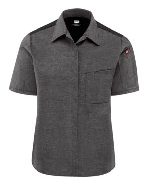 Chef Designs Women's Poplin Airflow Cook Shirt with OilBlok - Image 4