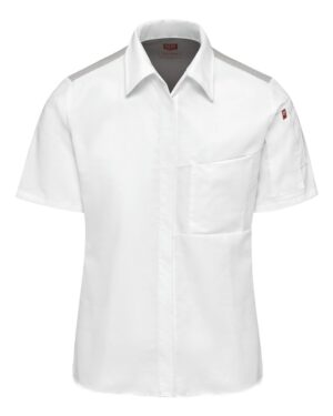 Chef Designs Women's Poplin Airflow Cook Shirt with OilBlok - Image 13