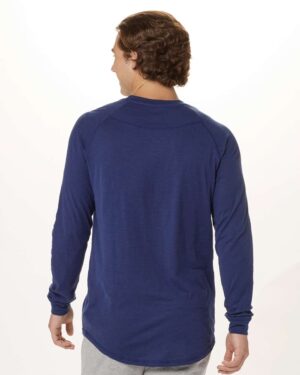 Boxercraft Unisex Henley Long Sleeve T-Shirt - Image 12