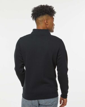 J. America Unisex Heavyweight Fleece Quarter-Zip Sweatshirt - Image 6