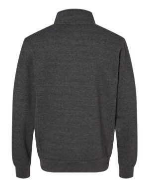 J. America Unisex Heavyweight Fleece Quarter-Zip Sweatshirt - Image 8
