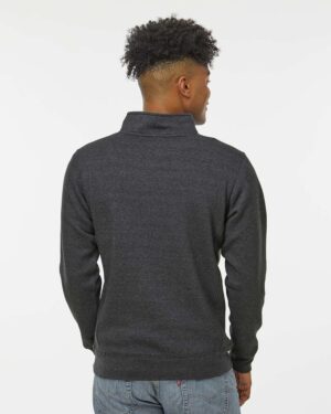J. America Unisex Heavyweight Fleece Quarter-Zip Sweatshirt - Image 12
