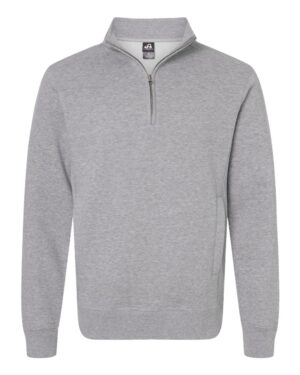 J. America Unisex Heavyweight Fleece Quarter-Zip Sweatshirt - Image 13