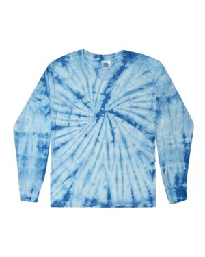 Colortone Youth Tie-Dyed Long Sleeve T-Shirt - Image 9