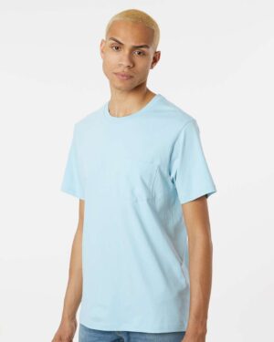 SoftShirts Unisex Classic Pocket T-Shirt - Image 17