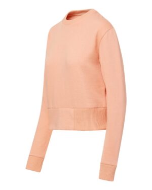MV Sport Women's Romi Cloud Fleece Crop Crewneck Sweatshirt - Image 3