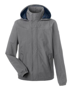 Nautica Men's Voyage Hooded Rain Jacket - Image 3
