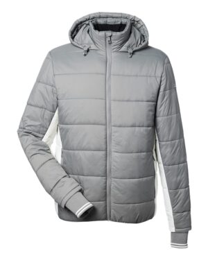 Nautica Men's Nautical Mile Hooded Puffer Jacket - Image 3
