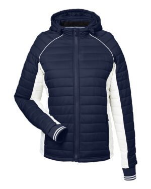 Nautica Women's Nautical Mile Hooded Puffer Jacket - Image 5
