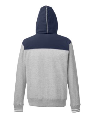 Nautica Men's Navigator Fleece Hooded Full-Zip Jacket - Image 4
