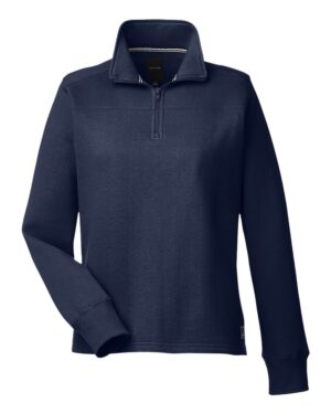 Nautica Women's Anchor Fleece Quarter-Zip Sweatshirt - Image 3