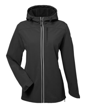 Nautica Women's Wavestorm Hooded Soft Shell Jacket - Image 1