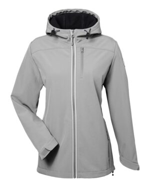 Nautica Women's Wavestorm Hooded Soft Shell Jacket - Image 3