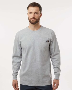 Dickies Men's Tall Traditional Heavyweight Long Sleeve T-Shirt - Image 28