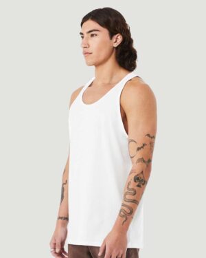 BELLA + CANVAS Unisex Heather CVC Tank - Image 53