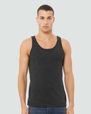 BELLA + CANVAS Unisex Heather CVC Tank - Image 10