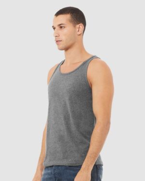 BELLA + CANVAS Unisex Heather CVC Tank - Image 17