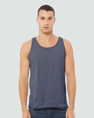 BELLA + CANVAS Unisex Heather CVC Tank - Image 22