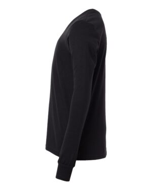 BELLA + CANVAS Youth Heather CVC Long Sleeve Tee - Image 36