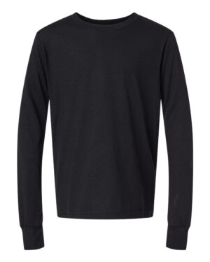BELLA + CANVAS Youth Triblend Long Sleeve Tee - Image 19