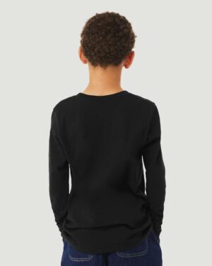 BELLA + CANVAS Youth Triblend Long Sleeve Tee - Image 24