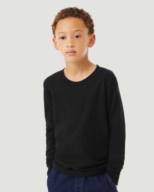 BELLA + CANVAS Youth Triblend Long Sleeve Tee - Image 22