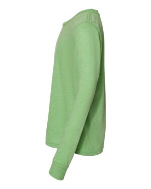 BELLA + CANVAS Youth Triblend Long Sleeve Tee - Image 9