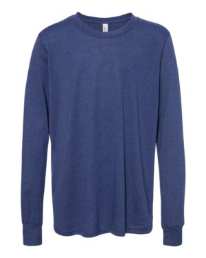 BELLA + CANVAS Youth Triblend Long Sleeve Tee - Image 13