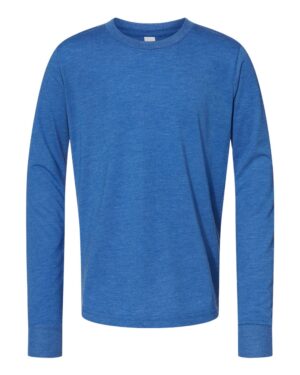 BELLA + CANVAS Youth Triblend Long Sleeve Tee - Image 31