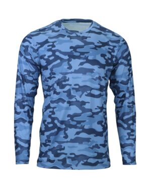 Paragon Men's Woodland Performance Long Sleeve T-Shirt - Image 7