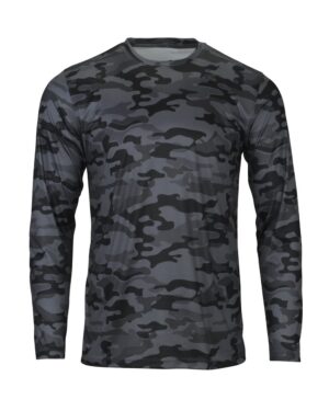 Paragon Men's Woodland Performance Long Sleeve T-Shirt - Image 10