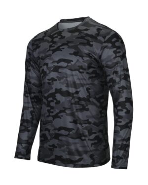 Paragon Men's Woodland Performance Long Sleeve T-Shirt - Image 11