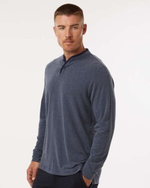 Adidas Men's Henley Long Sleeve T-Shirt - Image 11