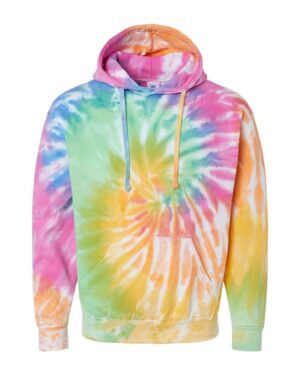 Colortone Youth Tie-Dyed Hooded Sweatshirt - Image 7