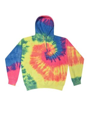 Colortone Youth Tie-Dyed Hooded Sweatshirt - Image 22