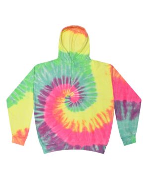 Colortone Youth Tie-Dyed Hooded Sweatshirt - Image 18