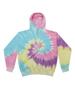 Colortone Youth Tie-Dyed Hooded Sweatshirt - Image 14