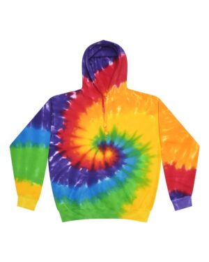 Colortone Youth Tie-Dyed Hooded Sweatshirt - Image 23