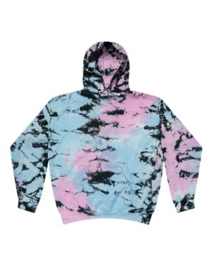 Colortone Youth Tie-Dyed Hooded Sweatshirt - Image 6